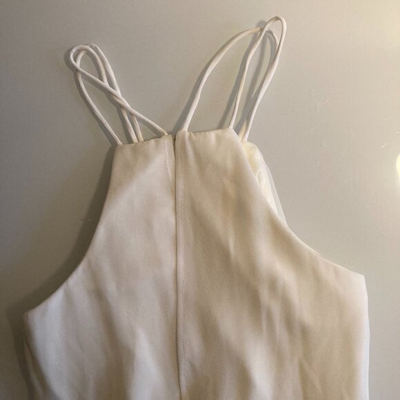 Soft White Sleeveless Max Mini Dress - Size XS - Picture 12 of 13